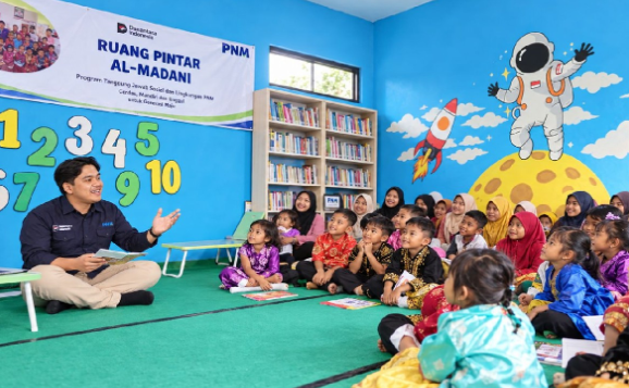 Lumbung Desa di Pacitan Jadi Ruang Belajar untuk 22 Anak